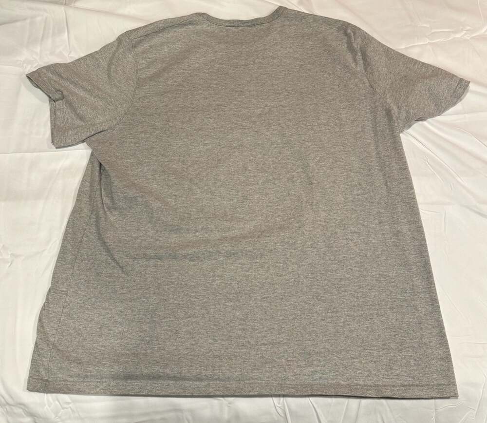Vintage 90’s Champion Heather Grey Basic Crewneck T-Shirt Y2K - Picture 3 of 3